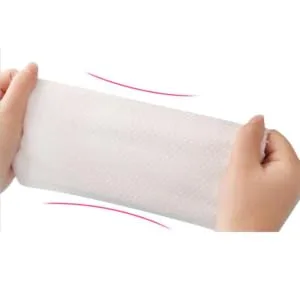 Dry Wet Tissues 2 Rolls Face Towel White Clean Tissue Cleansing Wipes - product information 1