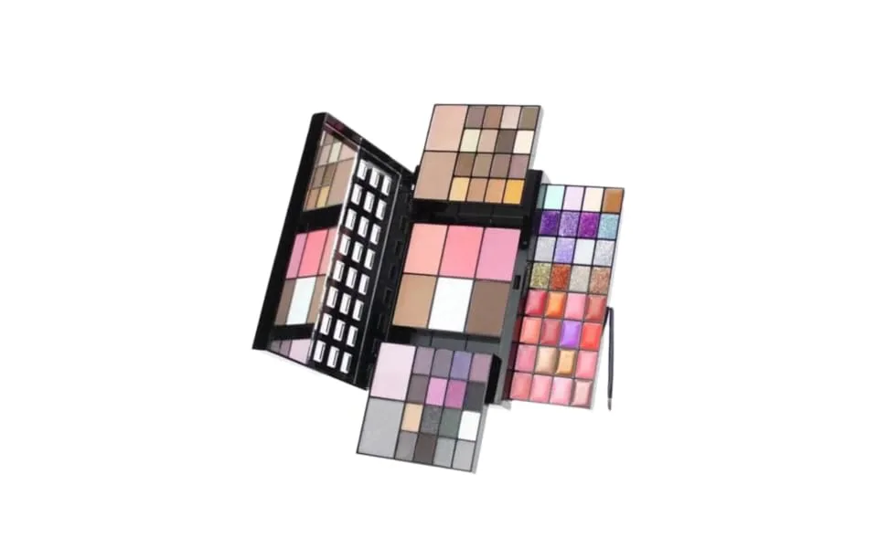 Lip Gloss Blush 74 Makeup Kit Blush Lip Tint Lip Gloss Eyeshadow Palette Makeup Tools Highlight Colorful Makeup Set - product information 2