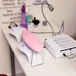 Nail Hand Rest Non Slip Professional Nail Pillow Cushion Manicure Hand Rest Armrest Stand for Nail Tech Salon (Pink) - product information 9