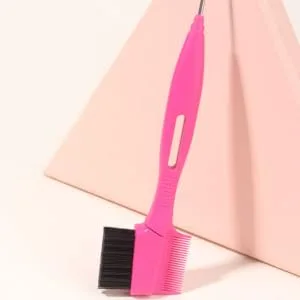 1 Set Steel Needle Eyebrow Brush Comb Eye Brow Brush Eyelash Styler Nylon Wool - product information 3