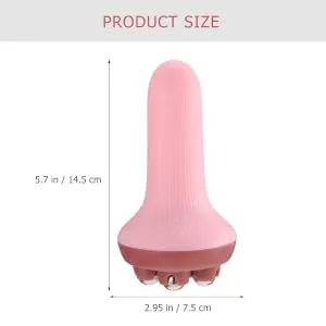 Practical Body Massagers Massage Roller Massage Stick for Body Ice Face Roller Full Body Massager Muscle Roller Hand Tool Trigger Facial Rollers 14.5X7.5X7.5CM Pink - product information 1