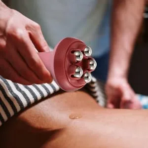Practical Body Massagers Massage Roller Massage Stick for Body Ice Face Roller Full Body Massager Muscle Roller Hand Tool Trigger Facial Rollers 14.5X7.5X7.5CM Pink - product information 4
