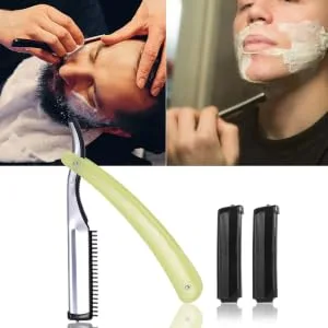 Folding Razor Razors Manual Razor Shaving Razor Straight Razor Fold Hair Clipper Hair Salon Razor - product information 4