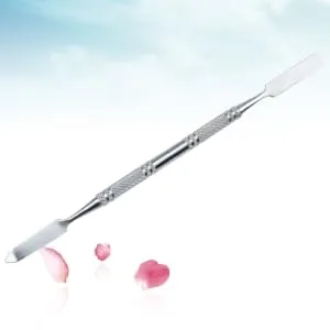 Cosmetic Skincare Mixing Spatula Foundations Spatula Metal Eye Shadow Spatula Pointed Toning Cosmetic Mixing Tool Makeup Eyeshadow Makeup Silver Spatula Makeup Foundation Dedicated - product information 5