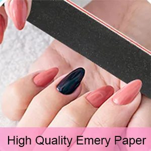 Nail File and Buffer, Wosweet Professional Manicure Tools Kit 6pcs Rectangular Art Care Buffer Block 6pcs 100/180 Grit Doublesided Nail Files 1pcs Purple 180/240 Emery Board - product information 2