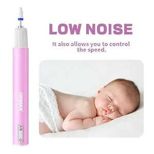 Nail Drill, Nail Filer Machine, Professional Electric Nail File, Portable Nail Drill Set (Pink Cordless) - nail drill kit