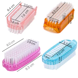 Nail Brush fingernail Brushes for Cleaning Hand Brushes for Nails fingernail Scrubber Hand Washing Brush 4pcs - product information 8