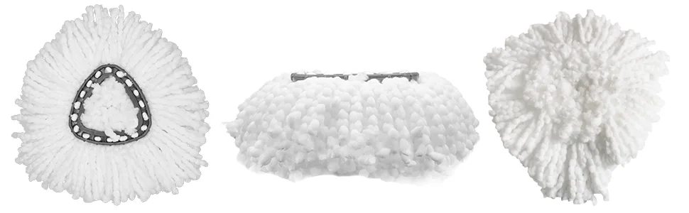 MZY LLC 5Pack Spin Mop Refill Spin Mop Replacement Head Mop Heads Replacements for EasyWring Spin Mop Microfiber Easy Cleaning Mop Head 5pcs 5 Pack - product information 6
