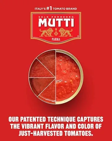 Mutti, Tomatoes Peeled San Marzano, 28 Oz - Our patented technique captures the vibrant flavor and color of just harvested tomatoes
