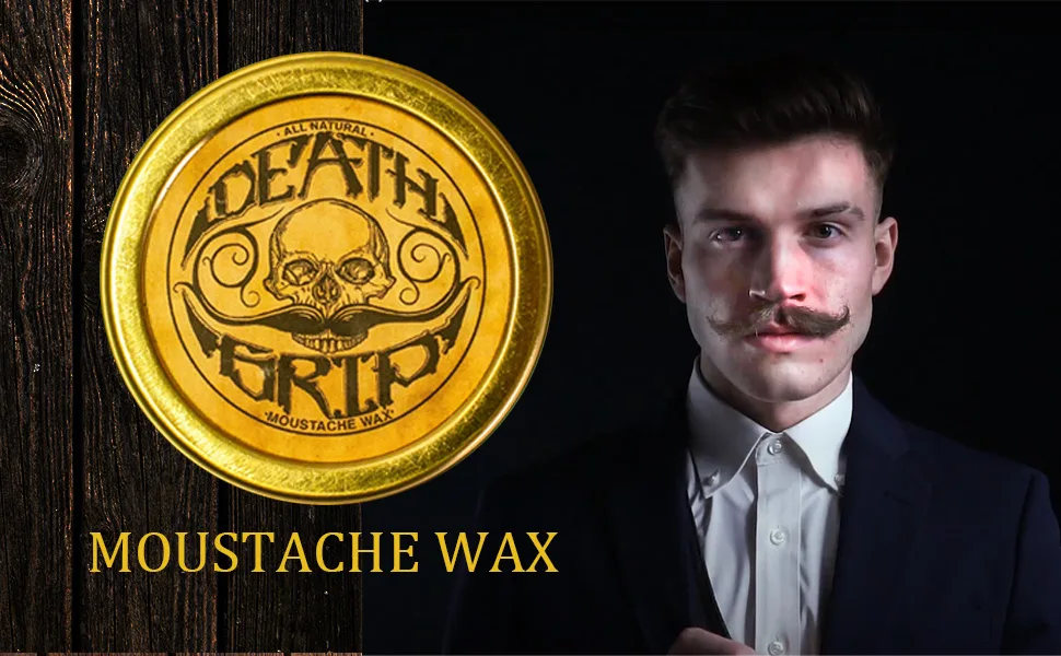 Mustache Wax Death Grip Extra Strong Hold Moustache Wax - product information 1