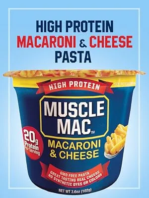 Muscle Mac High Protein Macaroni & Cheese Microwave Cup, 6 cups - Muscle Mac - True Value