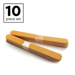 Multi-Pack Nail File Emery Boards Buffering Files Professional Manicure Pedicure Beauty Tools 10Pcs/Pack Nail Files Set for Home and Salon Use by DreamCut - 10 Piece Set Emery Boards