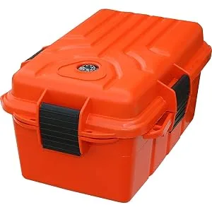 MTM Survivor Dry Box with O-Ring Seal Orange Large - product information 1