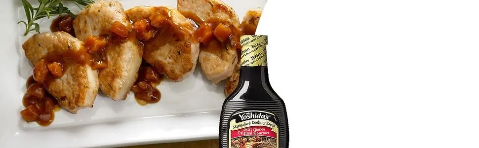 Mr. Yoshida's Original Sweet Teriyaki Marinade & Cooking Sauce (17 fl oz Bottle) - product information 1