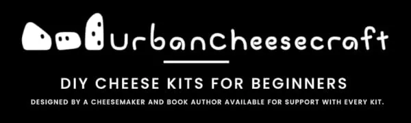 Mozzarella, Ricotta & Farmers' Cheese Kit - 4 Batches, Make Cheese in 1 Hour, Vegetarian, Gluten Free & Non-GMO - Urban Cheesecraft cheesemaking kits for beginners vegan paleo gluten free and traditional dairy