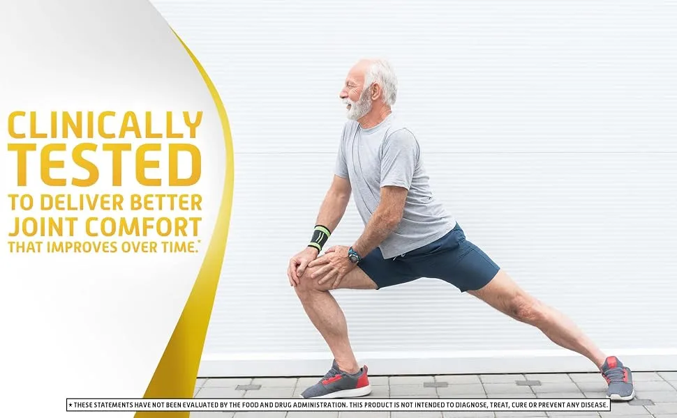 Move Free Ultra Triple Action Joint Support Supplement - Type II Collagen Boron & Hyaluronic Acid - Supports Joint Comfort, Cartiliage & Bones in 1 Tiny Pill Per Day, 64 Tablets (64 servings)* - Move free Ultra Triple Action Joint Cartilage Bone Support Collagen Boron Hyaluronic Acid