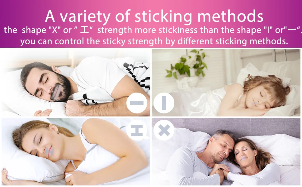 Mouth Tape for Sleeping,1 Roll Mouth Tape, Stop Mouth Breathing, Better Nose Breathing Improved Sleeping,Snoring Solution 1" by 144" 1Roll - sleep strip