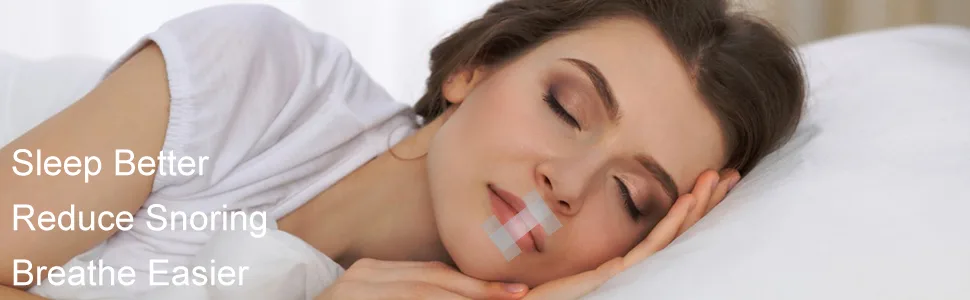 Mouth Tape for Sleeping,1 Roll Mouth Tape, Stop Mouth Breathing, Better Nose Breathing Improved Sleeping,Snoring Solution 1" by 144" 1Roll - SLEEP STRIP