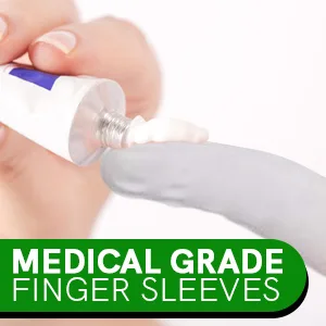 MountainAir -Finger Cots  Disposable Finger Protectors - Finger Covers for Finger Tips - Electronic Repairs and More  Finger Tips Rubber Gloves Disposable Guards  250pcs  Medium - product information 5