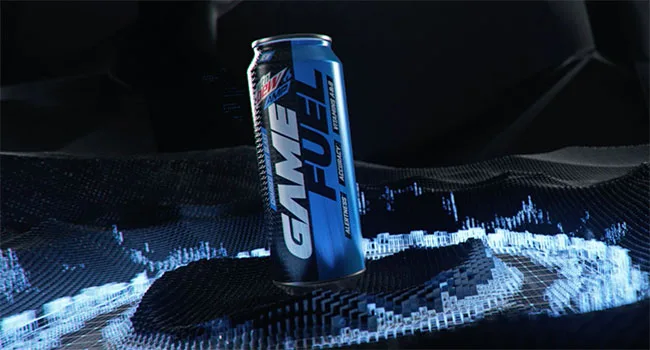 Mountain Dew Game Fuel, 4 Flavor Variety Pack, 16oz Cans (12 Pack), Vitamins A + B (Packaging May Vary) - game fuel
