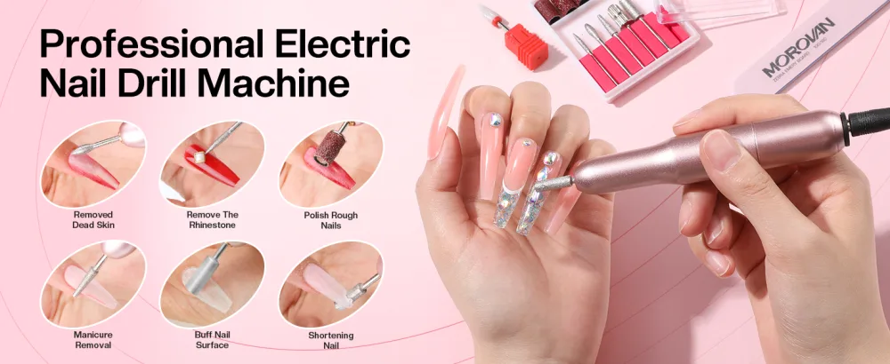 Morovan Monomer Acrylic Nail Liquid 4 OZ. for Doing Acrylic Nails Nail Extension Nail Art Non-Yellow Acrylic Nail Auxiliary Fluid - acrylic nail kit