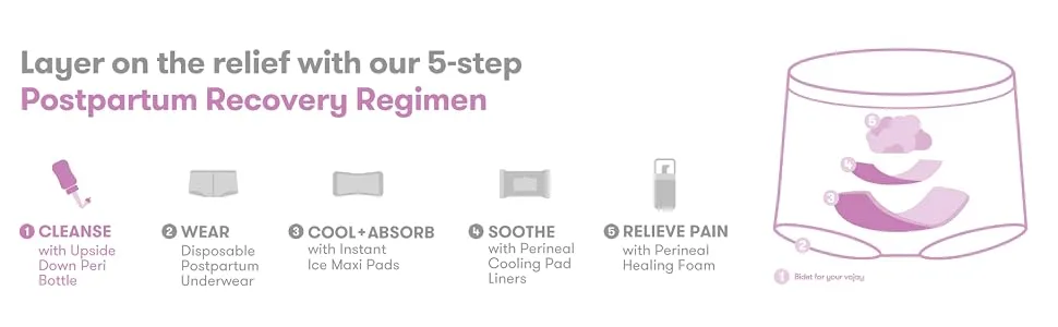 MomWasher (New Packaging) - peri perenial perianal perineum perinium perneal cleanser incontinence cleaner earth mamma mama bott