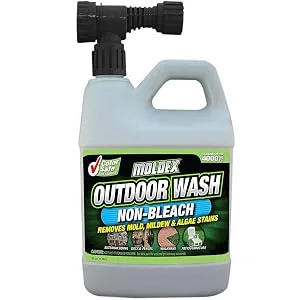 Moldex Mold, Mildew & Algae Stain Remover Non-Bleach Outdoor Wash, 56 oz - product information 1