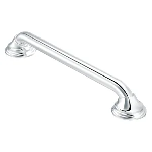 Moen LR8716D3CH Home Care 16-Inch Designer Bath Safety Bathroom Grab Bar with Concealed Screws, Chrome - image