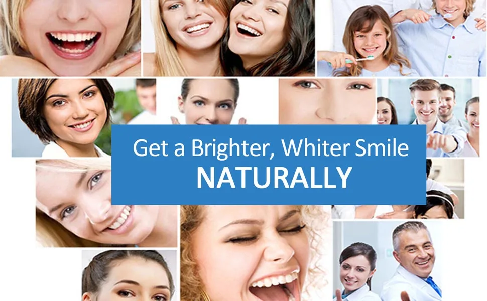 MitButy Teeth Whitening Strips with Natural Coconut Oil, 42 Non-Slip White Strips - Professional Safe Effects Tooth Whitener Solution at Home, 21 Treatments - Teeth Whitening Strips