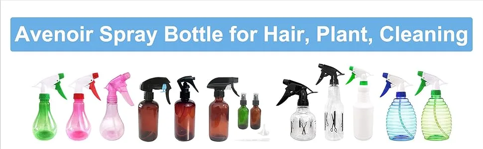 Mister Spray Bottle, 250ml Adjustable Spray Storage Container for Hair, Plant and Home Cleaning 250ml Bottle - plant spray bottle