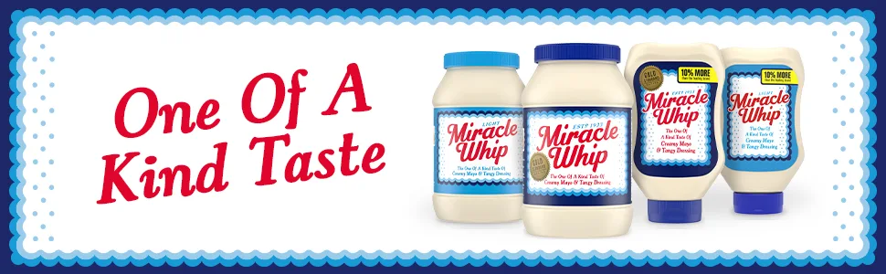 Miracle Whip Light Dressing (30 fl oz Jar) Light 1.9 Pound (Pack of 1) - product information 6