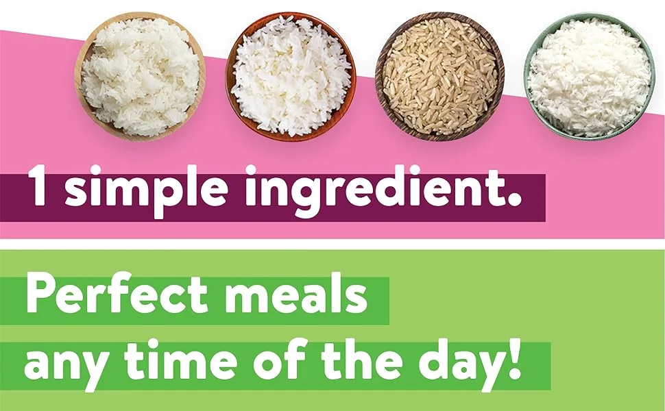 Minute Jasmine Rice, Instant Jasmine Rice for Quick Dinner Meals, 12-Ounce Box 12 Ounce (Pack of 1) - 1 simple ingredient.
