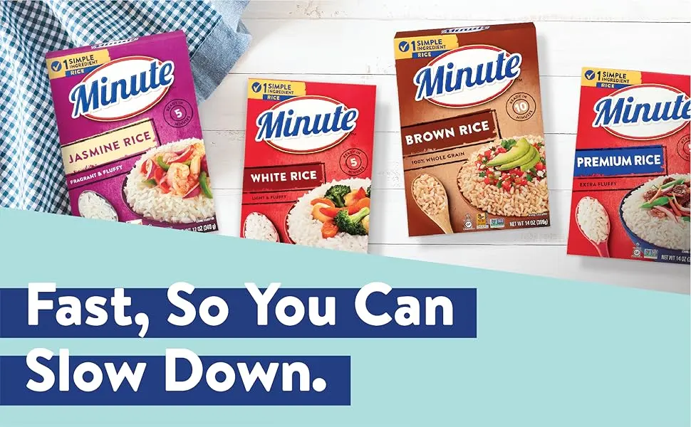 Minute Brown Rice, Instant Brown Rice for Quick Meals, 28-Ounce Box 28 Ounce (Pack of 1) - product information 1