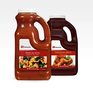 Minor's Sweet and Sour Sauce and Marinade, Authentic Bold Asian Flavor with Pineapple, 4 lb 8 oz Bulk Bottle (Packaging May Vary) - minor