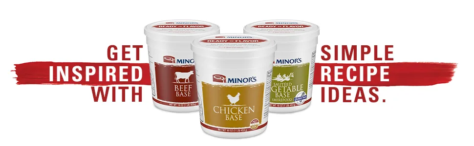 Minor's Chicken Base and Stock, Great for Soups and Sauces, 0 Grams Trans Fat, Poultry Flavor, 16 oz - minor