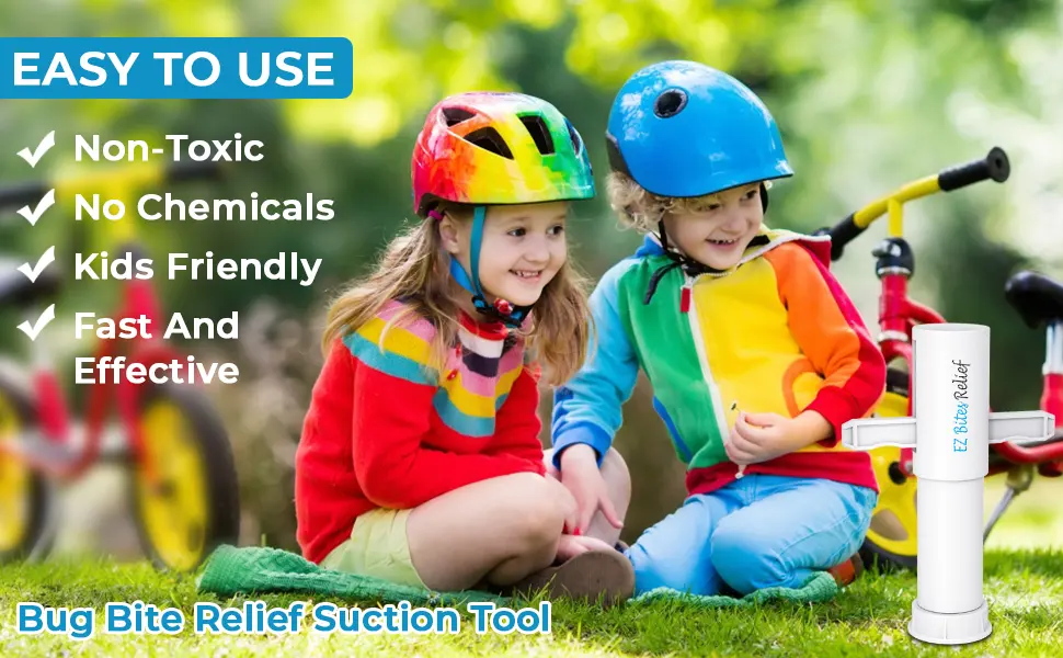 Mini Venom Extractor, Premium Bite Relief Suction Tool for Outdoor&Hiking, Backpacking and Camping, Sting Suction Pump, Compact and Kid Friendly (A White, 1 Pack) - Bites Relief Venom Extractor