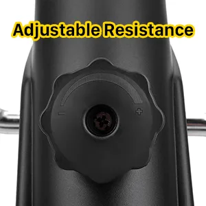 Mini Exercise Bike, Under Desk Bike, Arm & Leg Peddler Machine with LCD Screen Display, Portable Cycle - product information 4