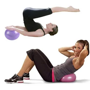 Mini Exercise Barre Ball for Yoga,Pilates, Stability Exercise Home Workout , Core Training and Physical Therapy Small Bender Ball 9 Inch with Inflatable Straw - product information 5