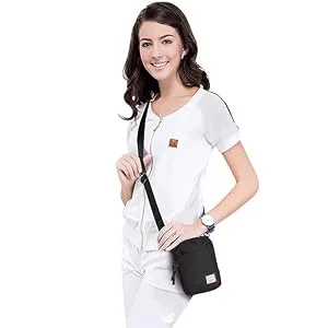 Mini Crossbody Bag Small Shoulder Bag For Men, Women Mini Messenger Satchel Bag Black - product information 13