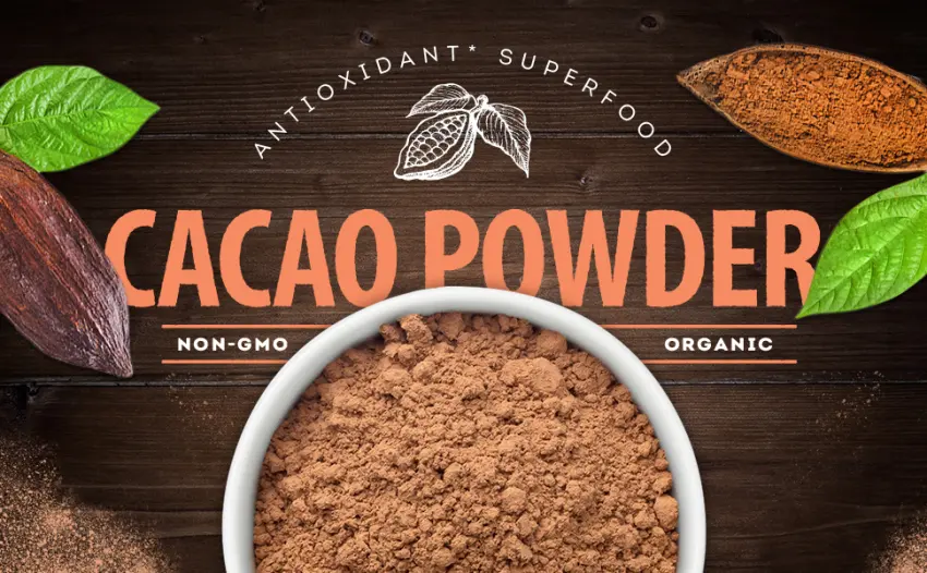 Milliard Organic Cacao Powder / Non-GMO and Gluten Free (2 pound (pack of 1)) - main