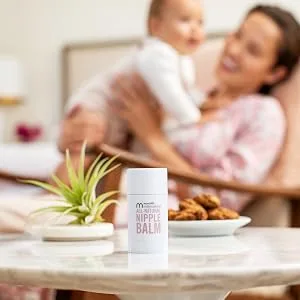 Milkmakers Twist-Stick Nipple Balm, All-Natural, Lanolin-Free and Soothing for Breastfeeding Moms - nipple balm