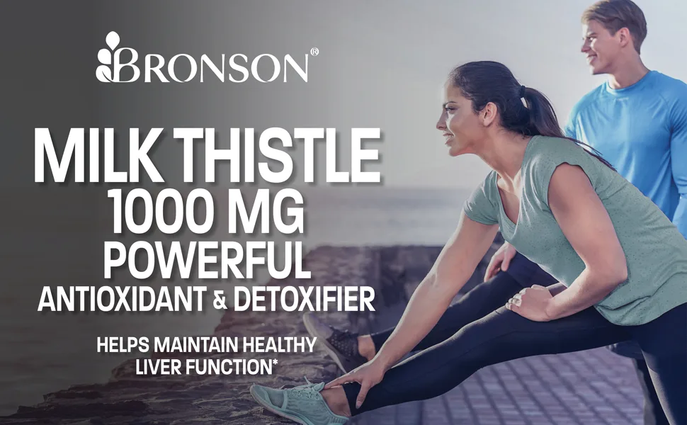 Milk Thistle 1000mg Silymarin Marianum & Dandelion Root Liver Health Support 120 Capsules 120 Count (Pack of 1) - product information 2