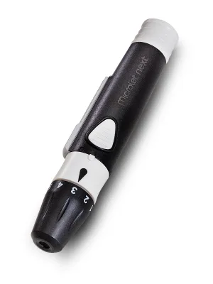 MICROLET NEXT Adjustable Lancing Device, 5 Depth Settings - lancing