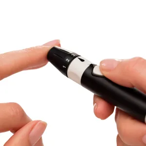 MICROLET NEXT Adjustable Lancing Device, 5 Depth Settings - safety