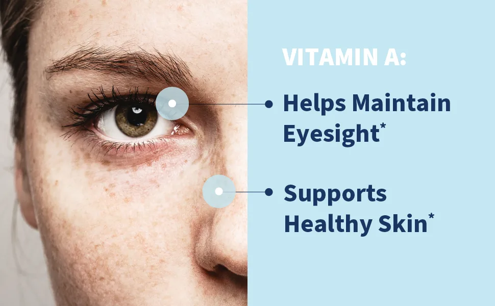 Micellized Vitamin A Liquid 5000 IU VIT A Per Drop - Vitamin A Palmitate & Beta Carotene Drops - Eye & Immune Support - Hypoallergenic Bioavailable Liquid Supplement (1 oz / 600 Servings) - Helps Maintain Healthy Eyesight