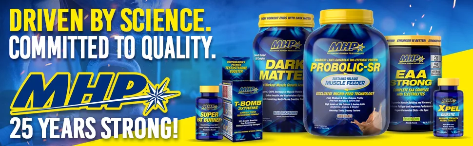 MHP Xpel Maximum Strength Diuretic Capsules, 80 Count (Pack of 2) (Packaging May Vary) - MHP, XPEL, T Bomb