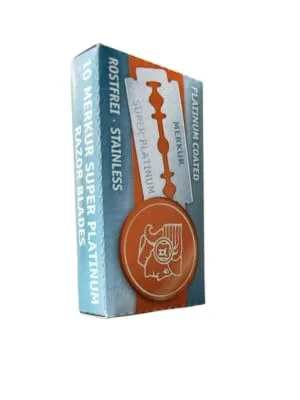 Merkur Razor Double Edge Razor Blades, MK-911, 10 Count (Pack of 1) - B000JPMHWK