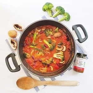 Mekhala Organic Gluten-Free Thai Red Curry Paste 3.53oz Red Curry 3.53 Ounce (Pack of 1) - red curry vegetable