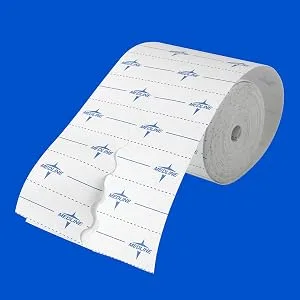 Medline MedFix Dressing Retention Tape with S-Release Liner, Secures Primary Dressings and Medical Appliances, 4" x 11 yd - Medfix Tape