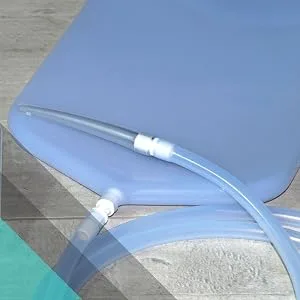Medisential Replacement Parts Pack for Your Enema Bag, Bucket Kit or Bulb - Two Hoses (7ft & 5ft), Tips, Connectors, Check-Valve, Stopcock, Clamp, Storage Bag & Hook - Suitable replacement parts for your enema bag.
